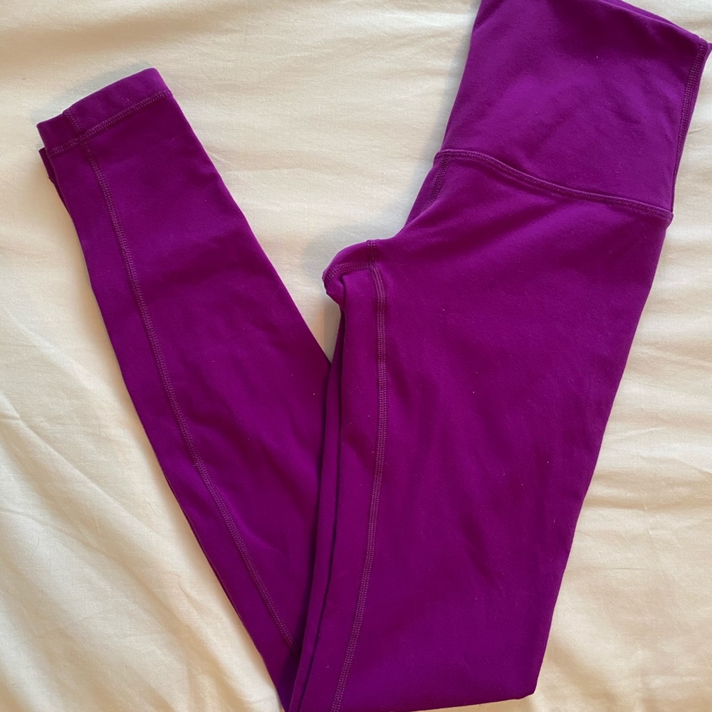 Lululemon purple leggings